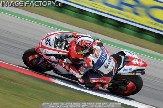 2010-06-26 Misano 4439 Carro - Superbike - Free Practice - Shane Byrne - Ducati 1098R